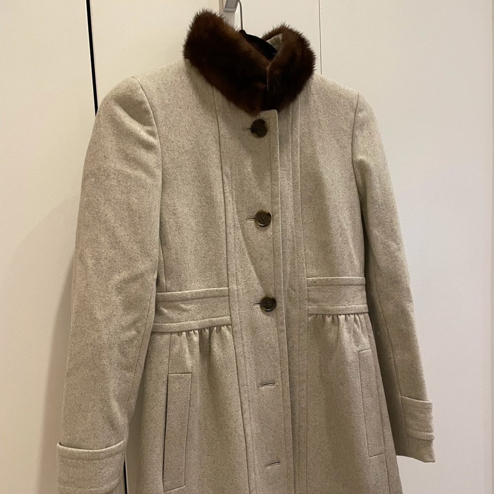 J crew wool coat